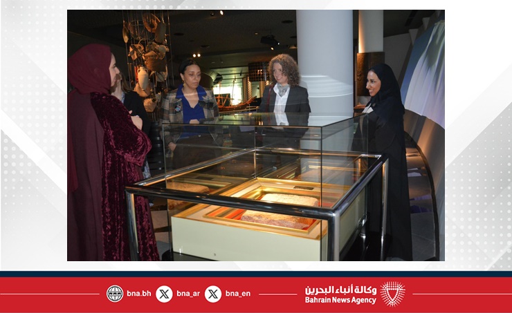 صرح الميثاق الوطني يستقبل وفدا من جامعة البحرين وجامعة بوسطن